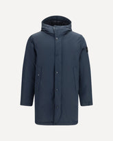 Long Down Jacket - BLUE | Base Blu