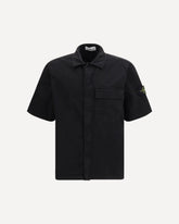 Short-sleeved Shirt - BLACK | Base Blu