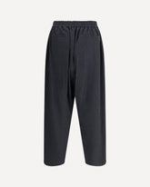 Virgin Wool Flannel Pants - GREY | Base Blu