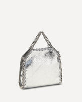 Metallic Falabella Handbag - SILVER | Base Blu
