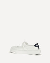 Leather Ballerinas Sneakers - WHITE | Base Blu