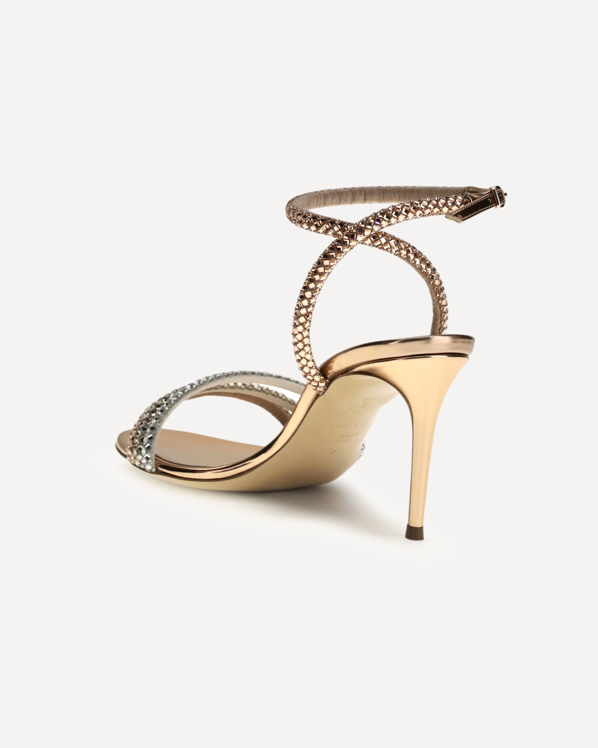 CASADEI Julia Andromeda Sandals GOLD | Base Blu