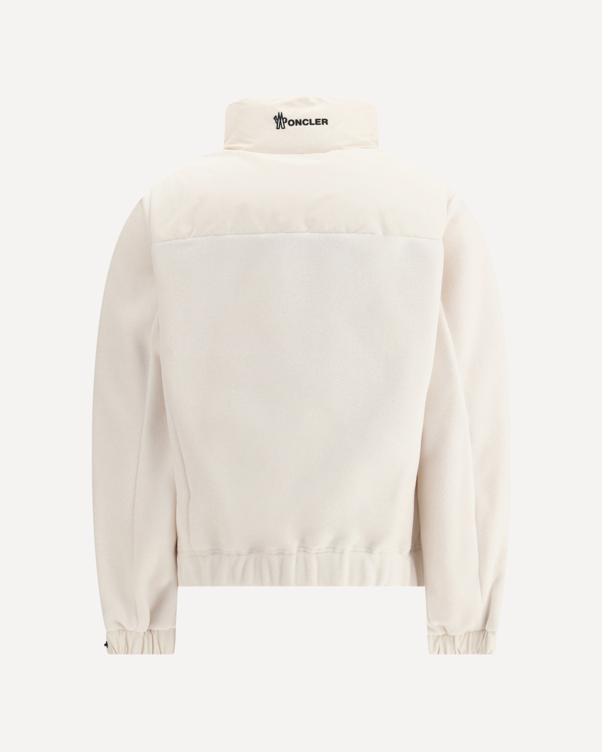 MONCLER GRENOBLE Jacket with sleeves in contrast WHITE | Base Blu