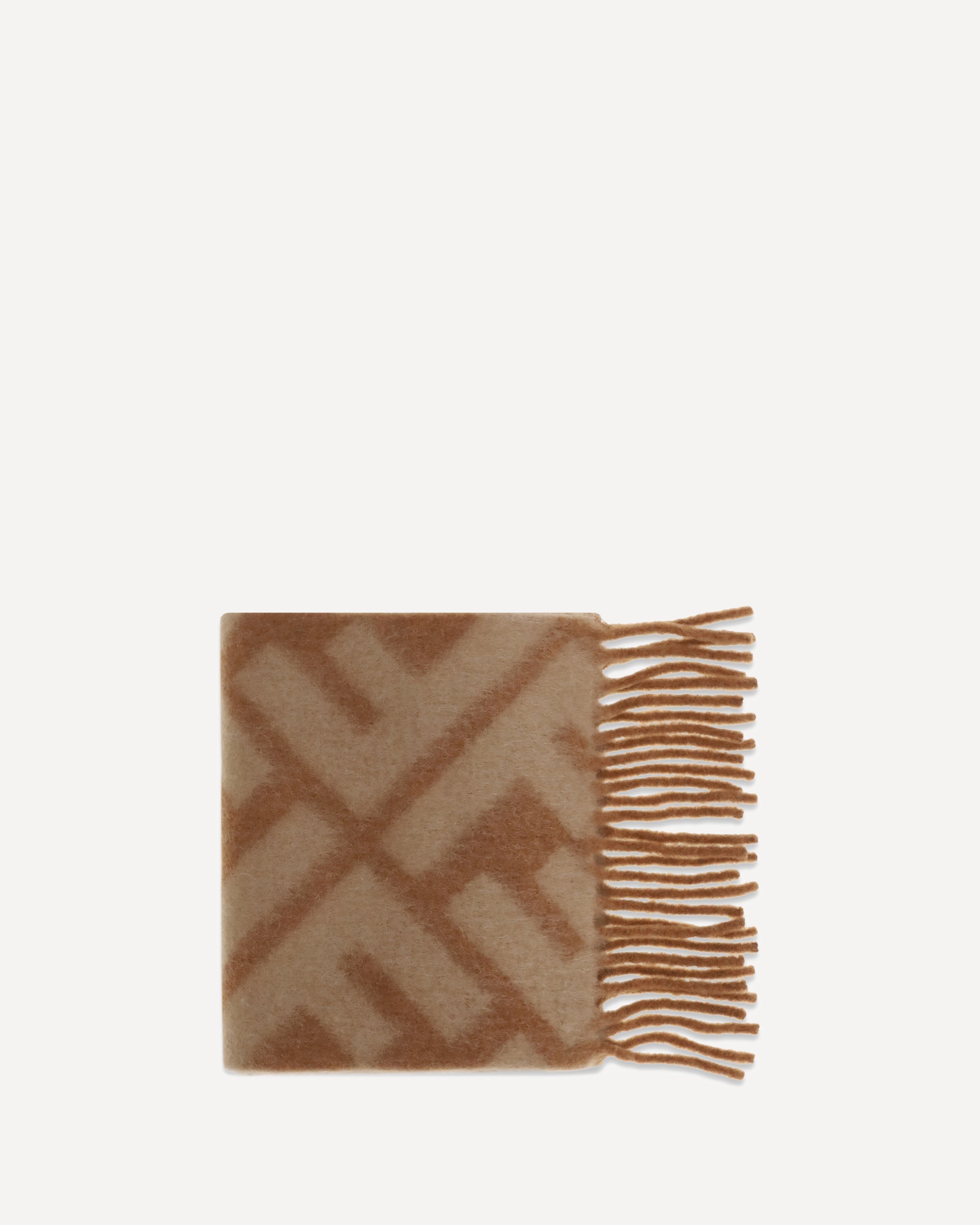 FENDI FF alpaca Scarf BEIGE | Base Blu