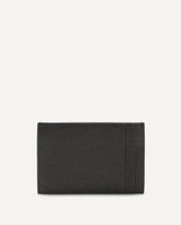 Micro-grain leather Wallet - BLACK | Base Blu