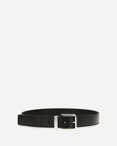 Cintura Gentlemen in pelle - NERO | Base Blu