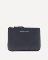 Portamonete in pelle - BLU | Base Blu