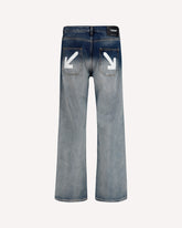 Half Arrow Jeans - GREY | Base Blu