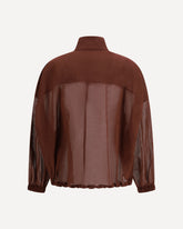 Cotton organza Shirt - RED | Base Blu