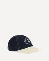 Bicolor Baseball Cap with logo - BLUE | Base Blu