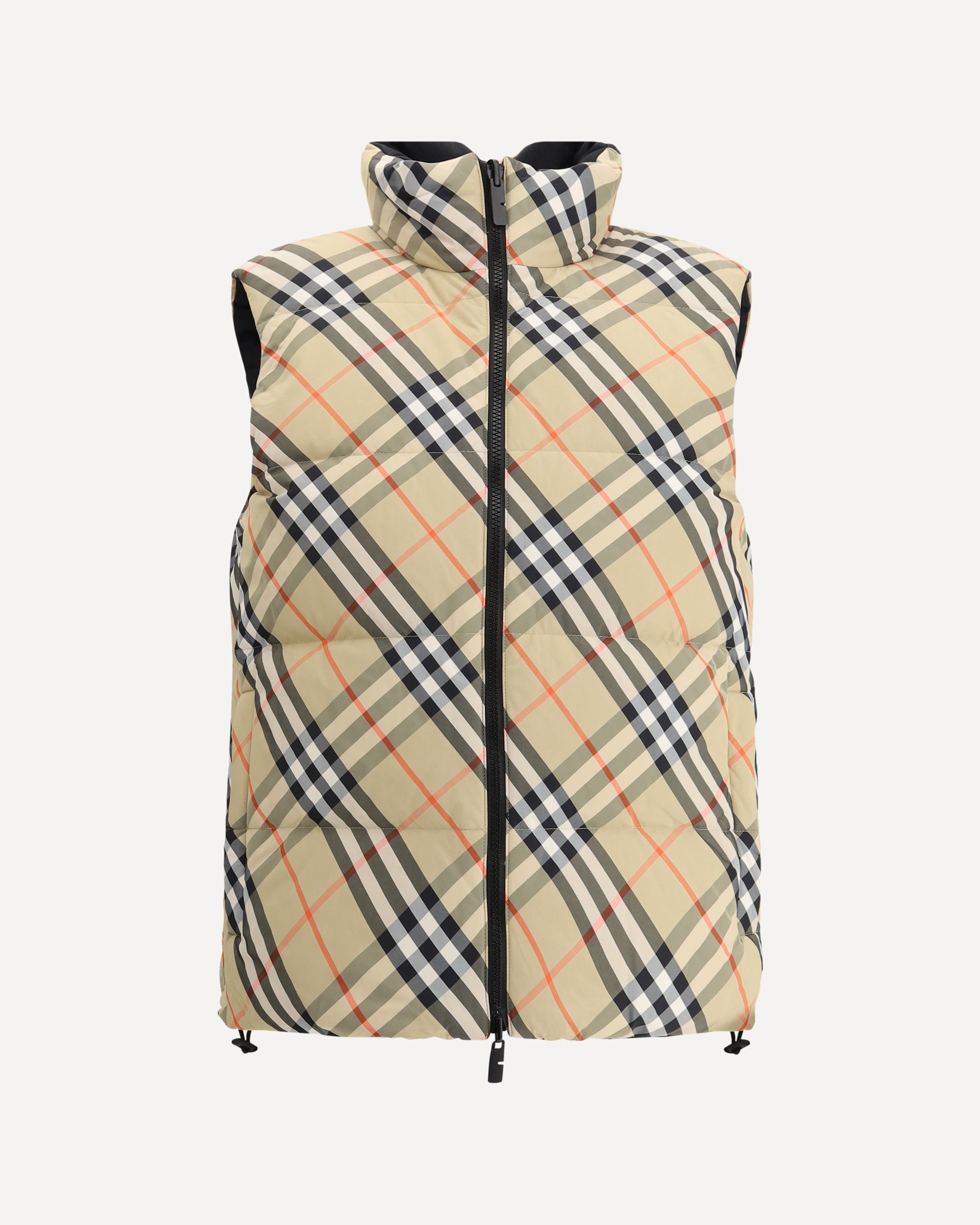 BURBERRY Reversible Down Vest MULTICOLOUR | Base Blu