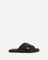Slide Sandals by Fendi - BLACK | Base Blu