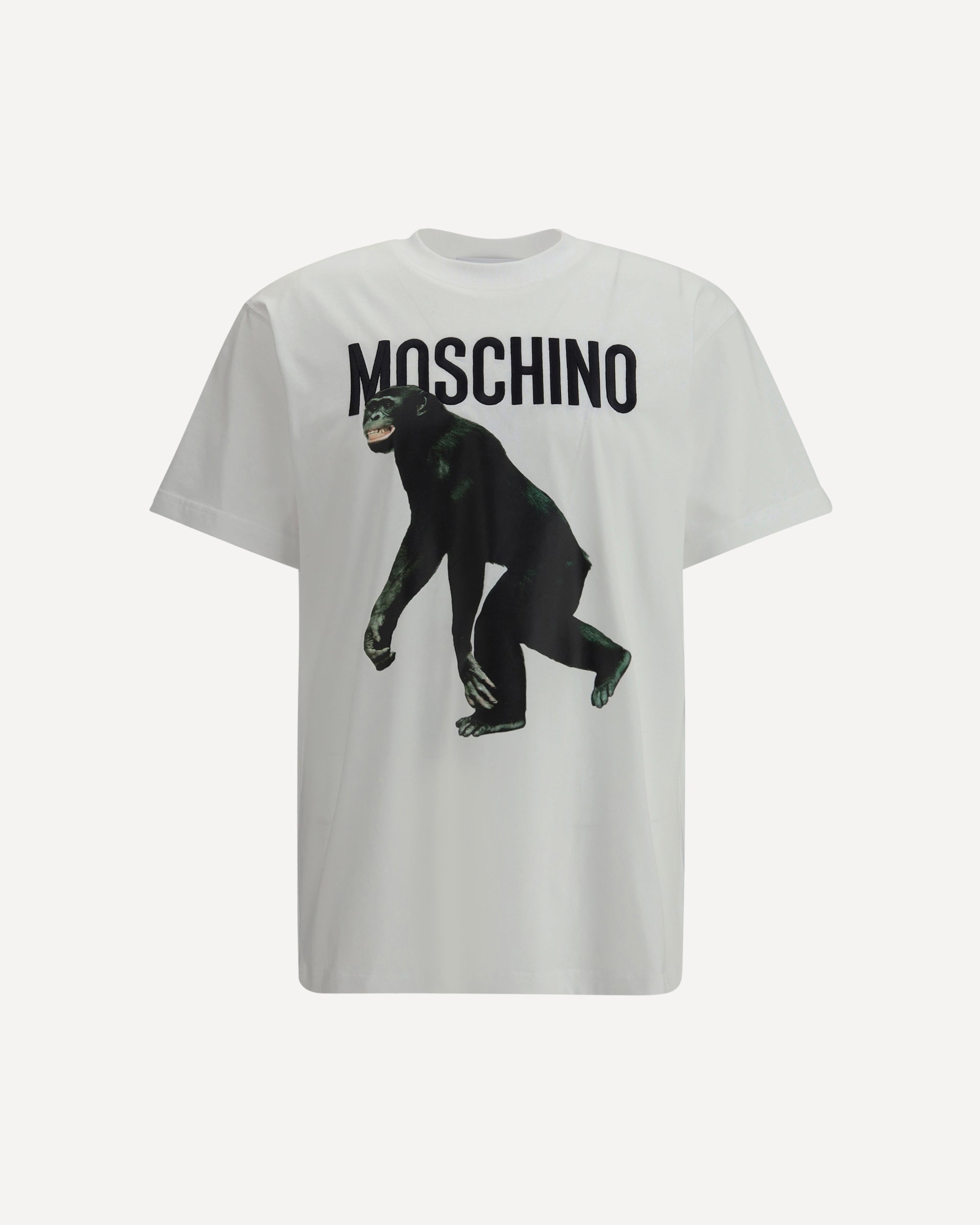 MOSCHINO T-Shirt with monkey WHITE | Base Blu