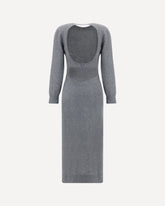Long knit Dress - GREY | Base Blu