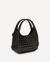 Baby Campana leather Handbag - BROWN | Base Blu