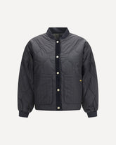 Reversible quilted Ravenshill Jacket - BLACK | Base Blu