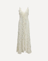 Long evening Dress - CREAM | Base Blu