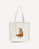 Dreaming Fox Tote Bag - CREAM | Base Blu