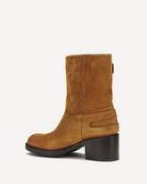 Dakota Boots in suede - BROWN | Base Blu
