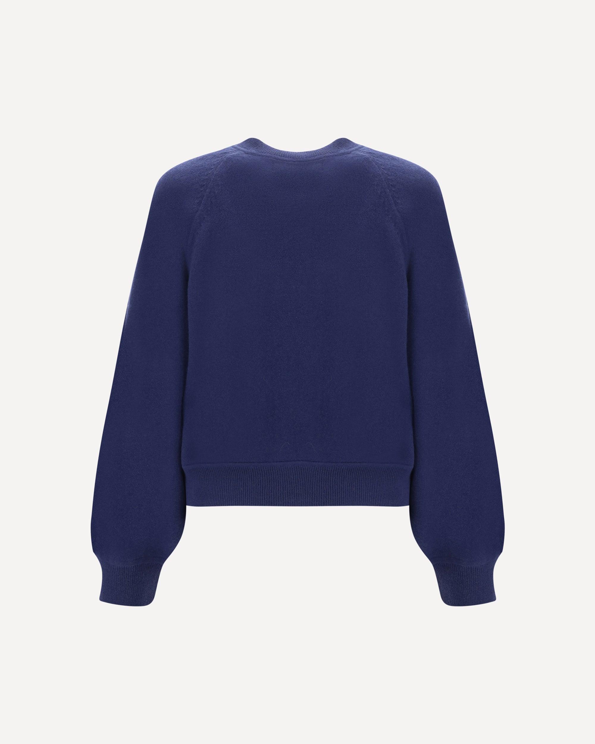 salsation Crop sweater ダークブルー　Lサイズ LOULOU DE SAISON Sweater BLUE | Base Blu