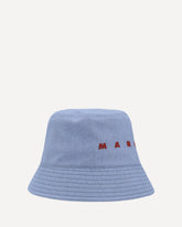 Logoed Bucket Hat - LIGHT BLUE | Base Blu