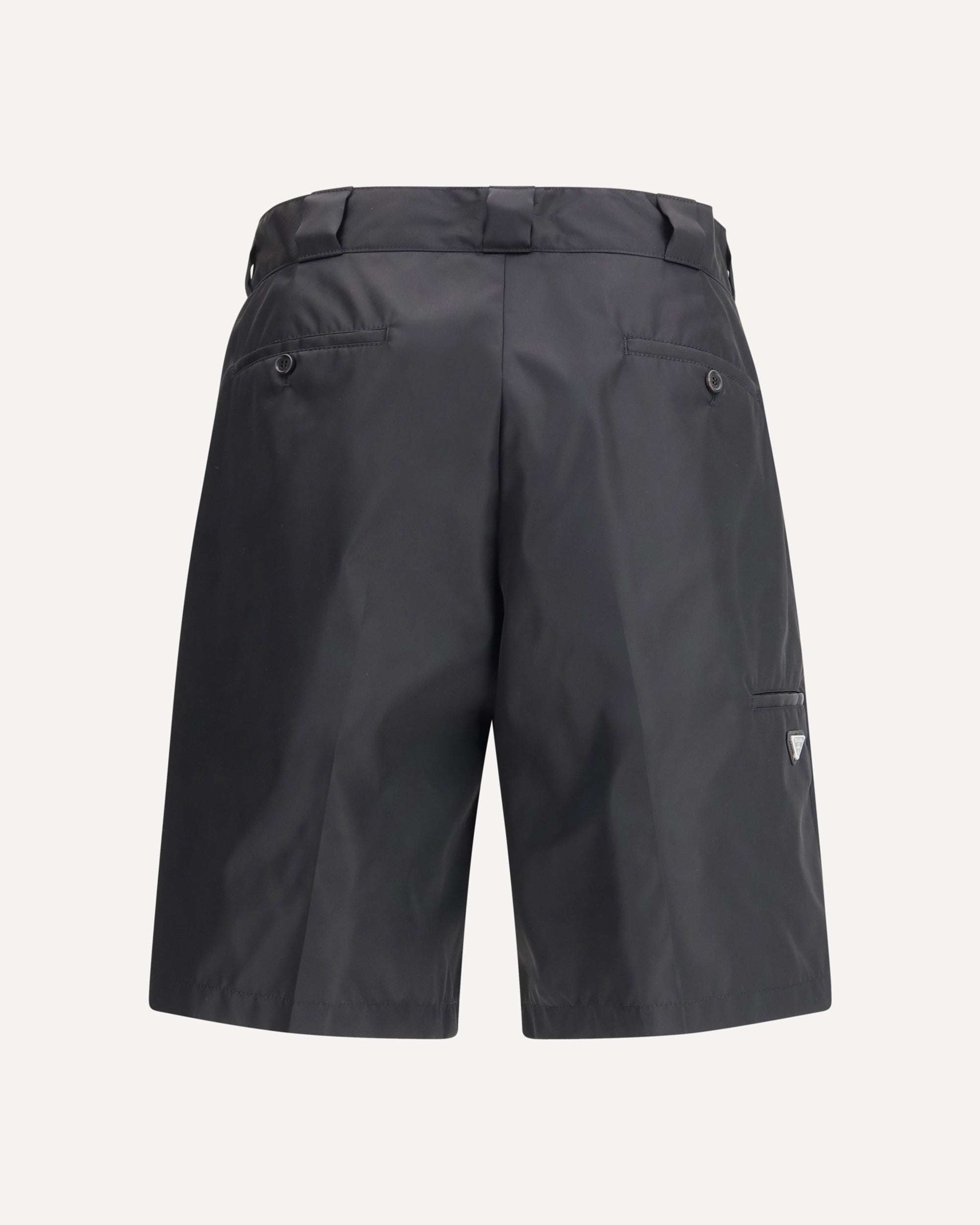 PRADA Re-Nylon Bermuda Shorts BLACK | Base Blu