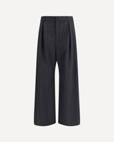 Wool Gabardine Pants - GREY | Base Blu