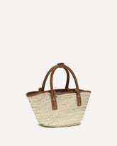 Le Petit Panier Soli Handbag - BROWN | Base Blu