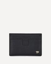 Saffiano leather Card Holder - BLACK | Base Blu