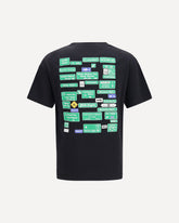 T-shirt Street Signals in cotone - NERO | Base Blu