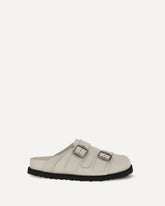 West suede Mules - BEIGE | Base Blu