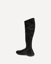 Stretch nappa tall Boots - BLACK | Base Blu