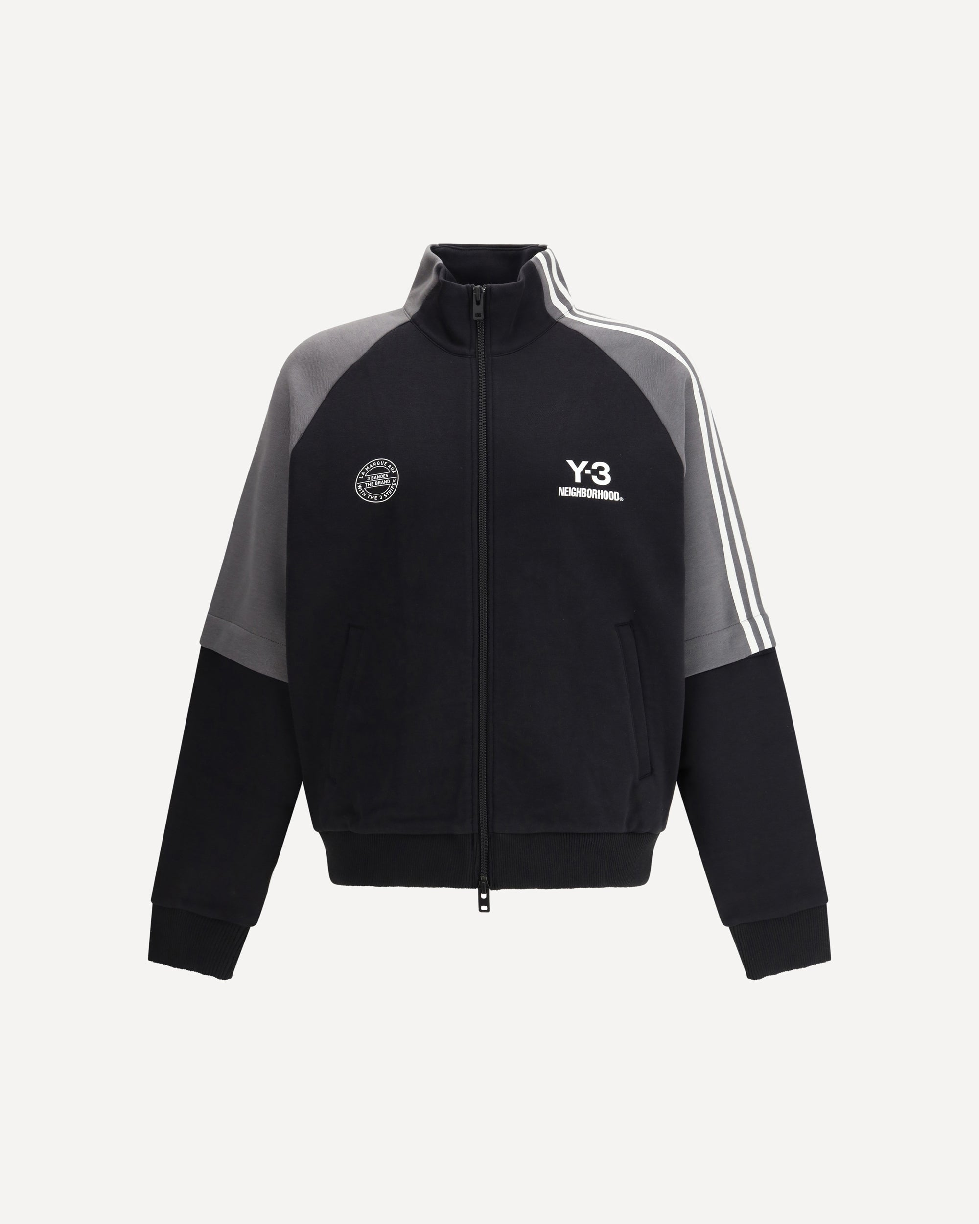 Y-3 × NEIGHBORHOOD NBHD TRACK TOP Y-3 Track Sweater by Y-3 X NEIGHBORHOOD BLACK | Base Blu