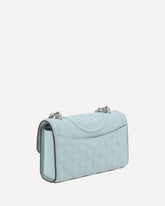 Fleming Small Shoulder Bag - LIGHT BLUE | Base Blu