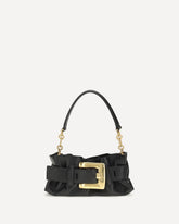 Borsa Anthem mini in pelle di vitello  - NERO | Base Blu