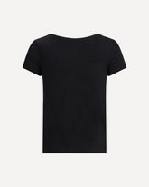 Semi-transparent  T-Shirt - BLACK | Base Blu