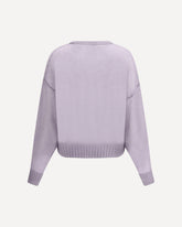 Wool mohair Sweater -  Base Blu