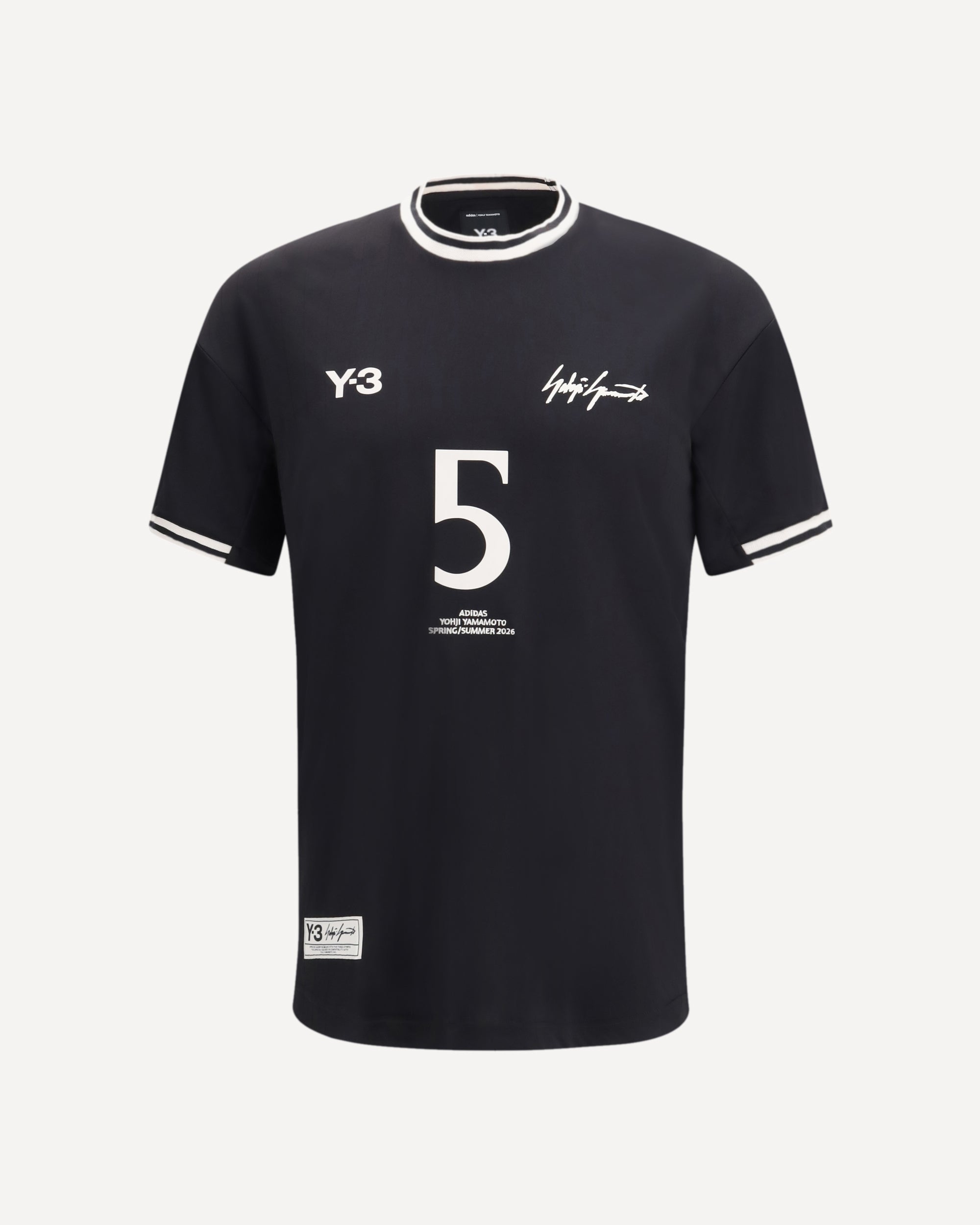 Y-3 Y-3 X Elite 5 Football T-shirt BLACK | Base Blu