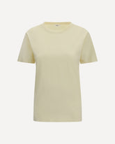 Cotton short-sleeve T-shirt - CREAM | Base Blu
