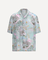 Camicia bowlimg stampata - MULTICOLORE | Base Blu