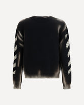 Diag Corrosion Sweater - BLACK | Base Blu