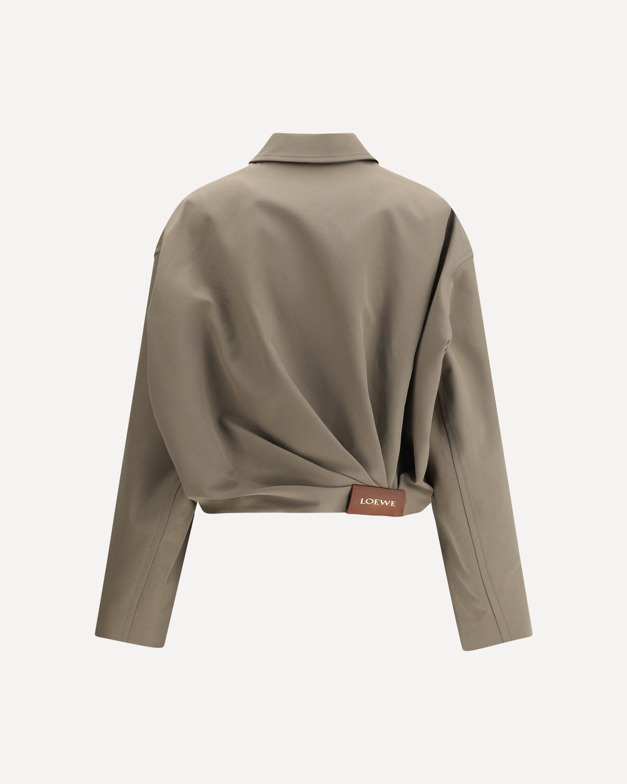 LOEWE Draped Jacket KHAKI | Base Blu