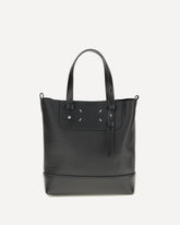 Vertical mini Tote Bag - BLACK | Base Blu