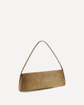 Kante suede Shoulder Bag - BROWN | Base Blu