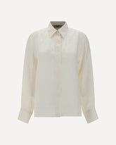 Camicia in seta - BIANCO | Base Blu