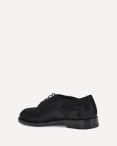 Suede Lace-Ups - BLACK | Base Blu