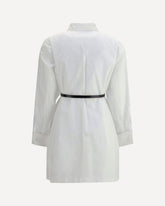 Alcade shirt Dress - WHITE | Base Blu