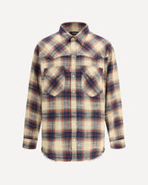 Cotton Farmer Shirt - BROWN | Base Blu