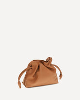 Flamenco medium Pouch Bag - BROWN | Base Blu