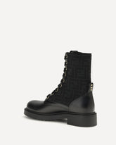 FF leather Biker Boots - BLACK | Base Blu